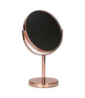 LSP Spiegels Spiegel op voet rosé goud 30,5cm 7x vergrotend