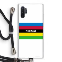 WK Wielrennen: Samsung Galaxy Note 10 Plus Transparant Hoesje met koord