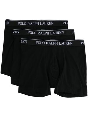 Polo Ralph Lauren lot de trois boxers à bande logo - Noir
