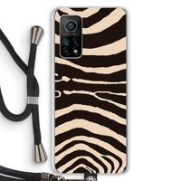 Arizona Zebra: Xiaomi Mi 10T 5G Transparant Hoesje met koord