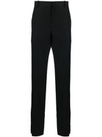 Alexander McQueen pantalon de costume à détails rayés - Noir Alexander McQueen pantalon de costume à détails rayés - Noir