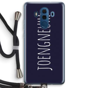 Joengneuh!: Huawei Mate 10 Pro Transparant Hoesje met koord