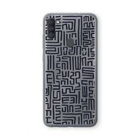 Moroccan Print: Samsung Galaxy A11 Transparant Hoesje