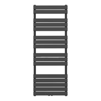 Belrad Handdoekradiator - middenaansluiting - 1600X600mm - Zwart BFRZ1600600 Belrad Handdoekradiator - middenaansluiting - 1600X600mm - Zwart BFRZ1600600