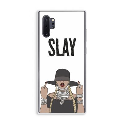 Slay All Day: Samsung Galaxy Note 10 Plus Transparant Hoesje