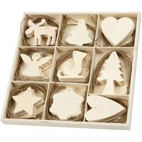 Crea Versier je houten kerst hangers, 72
