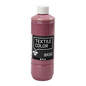 Creativ Company Textiel Color Verf Donkerroze, 500ml