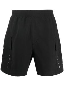 1017 ALYX 9SM short de bain à détails d'œillets - Noir