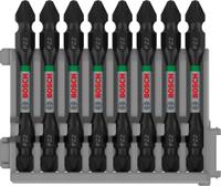 Bosch Accessoires Schroefbit tweezijdig Impact Control PZ2, 65 mm 8x - 2608522338