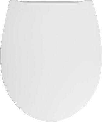 Saqu toiletbril met softclose en quickrelease 38,4x43,9cm wit