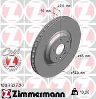 Remschijf Coat Z 100332720