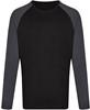 Miners Mate MY210 Unisex Long Sleeve - Black/Heather Black - M