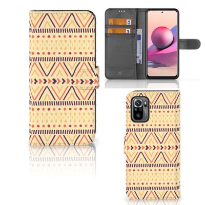 Xiaomi Redmi Note 10S | 10 4G | Poco M5s | Telefoon Hoesje | Aztec Yellow