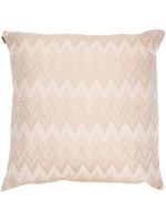 Missoni Home coussin à motif zigzag - Tons neutres