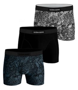 Bjorn Borg Boxershorts Core 3-pack zwart-blauw-wit