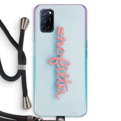 #nofilter: Oppo A72 Transparant Hoesje met koord