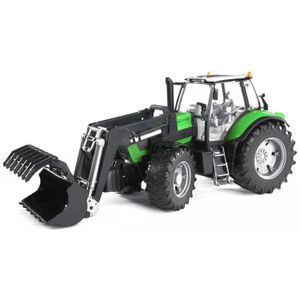 bruder Deutz Agrotron X720 met frontlader modelvoertuig 03081