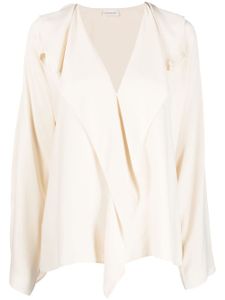 By Malene Birger blouse évasée à design superposé - Tons neutres