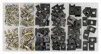 Assortiment plaatschroeven met clip 170 stuks 4822315