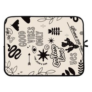 Good vibes: Laptop sleeve 15 inch
