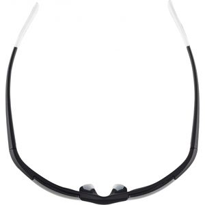 Alpina Sports DEFEY HR Sportbril voor rennen Semi-randloos Zwart, Wit