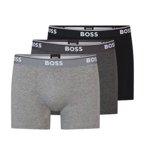 Hugo Boss 3-pack boxershorts brief open grey
