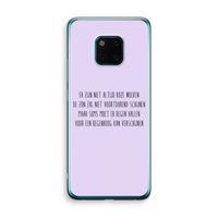 Regenboog: Huawei Mate 20 Pro Transparant Hoesje
