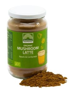 Latte mushroom reishi - cordyceps bio