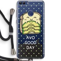 Avo Good Day: Huawei P Smart (2018) Transparant Hoesje met koord