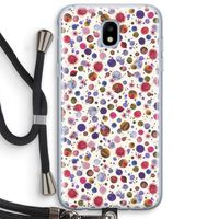 Planets Space: Samsung Galaxy J5 (2017) Transparant Hoesje met koord