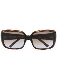 10 CORSO COMO lunettes de vue à effet écaille de tortue - Marron