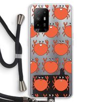 Krab: Oppo A94 5G Transparant Hoesje met koord
