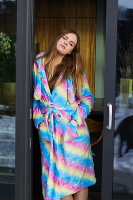 Dames ochtendjas unicorn