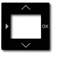 Busch-Jaeger 2CKA006430A0303 Jaloezie-schakelaar, Jaloezie-schakelaar/-knop Afdekking Future lineair Antraciet, Zwart-grijs 1 stuk(s)