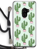 Cactus Lover: Xiaomi Mi Mix 2 Transparant Hoesje met koord