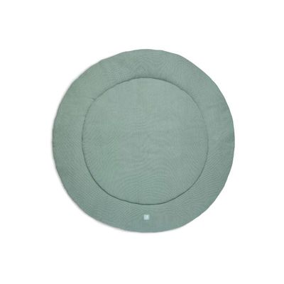 Jollein boxkleed rond Basic Knit Forest Green Maat