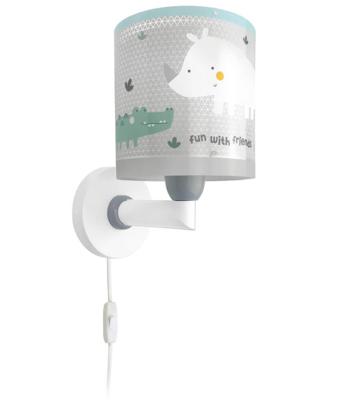 Dalber Wand nachtlampjeRhino & Croco - 60629