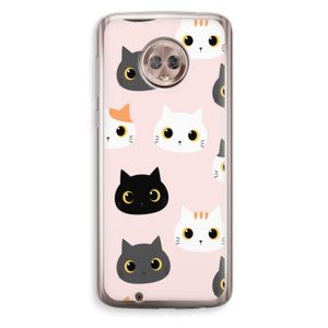 Katten: Motorola Moto G6 Transparant Hoesje