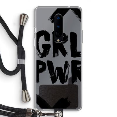 Girl Power #2: OnePlus 8 Transparant Hoesje met koord
