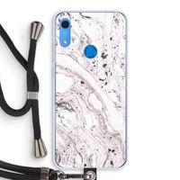 Mengelmoes: Huawei Y6s Transparant Hoesje met koord