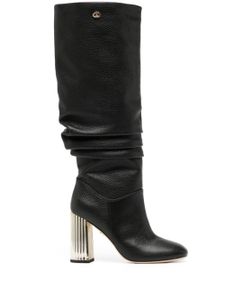 Dee Ocleppo bottes Bethany 90 mm en cuir - Noir