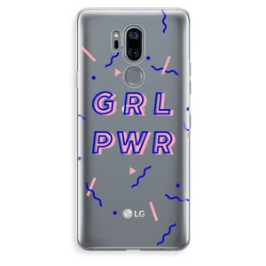 GRL PWR: LG G7 Thinq Transparant Hoesje