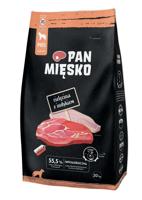 PAN MIĘSKO Veal with turkey XS - droog hondenvoer - 20kg