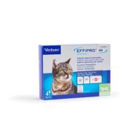 Virbac Effipro Duo Spot-on voor katten tot 6 kg 2 x 4 pipetten