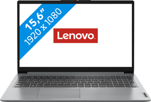 Lenovo IdeaPad 1 AMD Ryzen™ 5 5500U Laptop 39,6 cm (15.6") Full HD 16 GB DDR4-SDRAM 512 GB SSD Wi-Fi 6 (802.11ax) Windows 11 Home Grijs