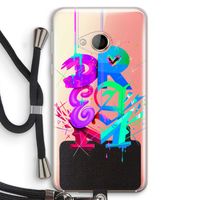 Dream: HTC U Play Transparant Hoesje met koord