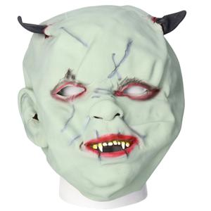 Halloween verkleedmasker - Latex horror masker baby duivel - volwassenen