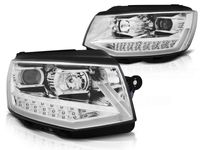 Tuning-Tec Koplampen dagrijlicht voor VW T6 15- CHROOM LED DRL - thumbnail
