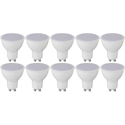LED Spot 10 Pack - GU10 Fitting - 4W - Helder/Koud Wit 6400K