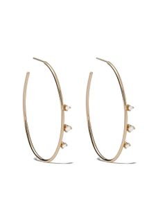 Mizuki boucles d'oreilles serties de perles en or 14ct